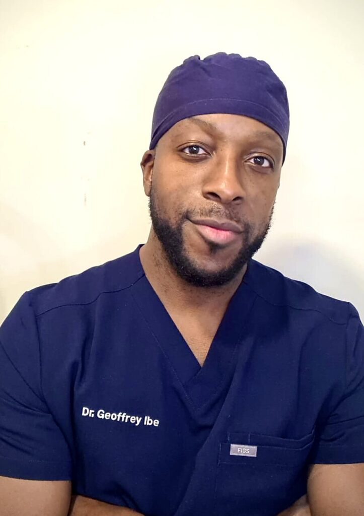 Dr Geoffrey Ibe hair transplant surgeon at Westminster Clinic